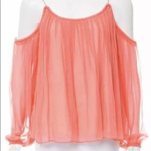 Cold shoulder blouse by Elizabeth and James NWT